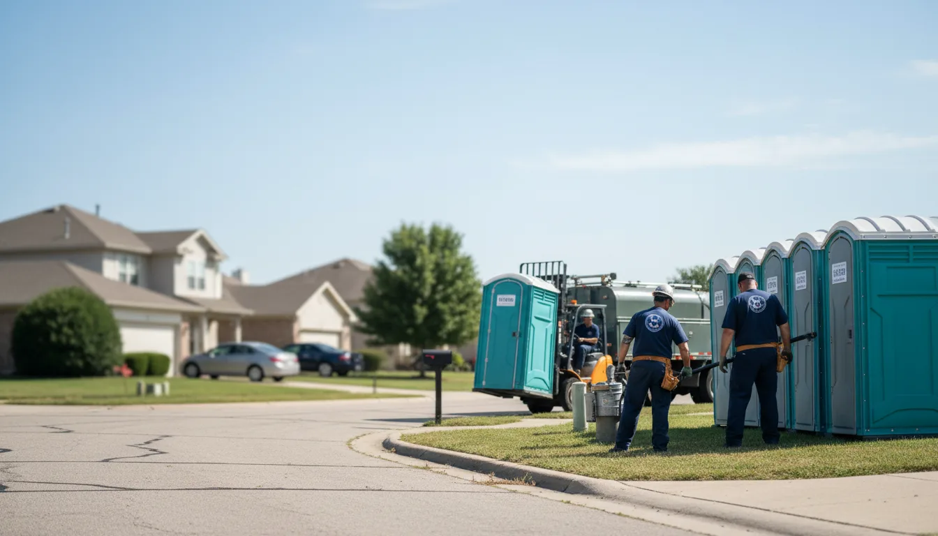 Porta Potty Rental in Gorham, KS near me